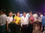 ประธานในพิธีและแขกผู้มีเกียรติ
