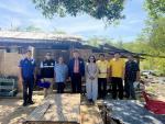 ลงพื้นที่สำรวจความเสียหายจากเหตุวาตภัย ลมพัดหลังคาบ้าน